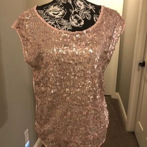 Sequin dress top
